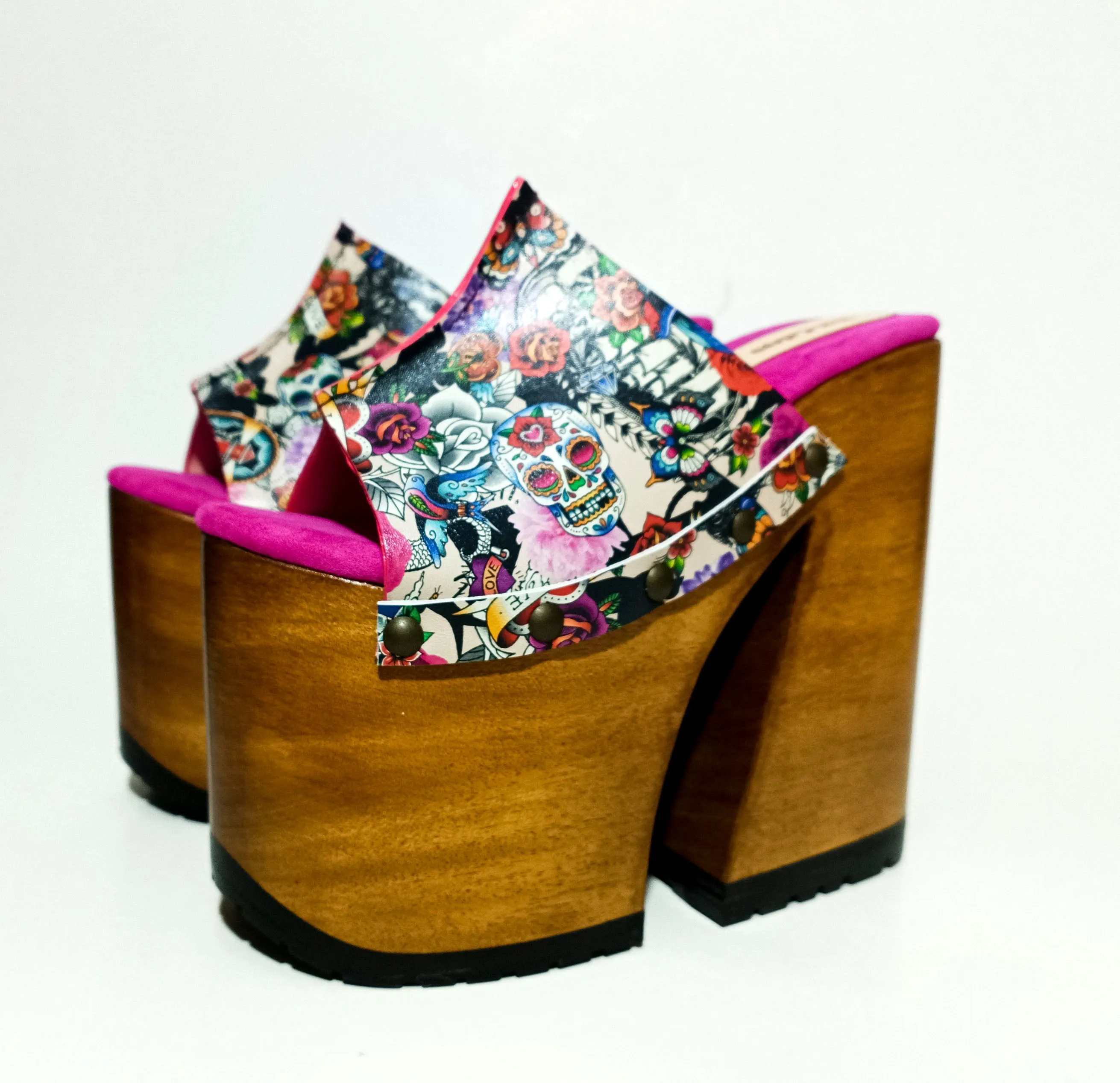 Luxury Tattoo Queen Sandals
