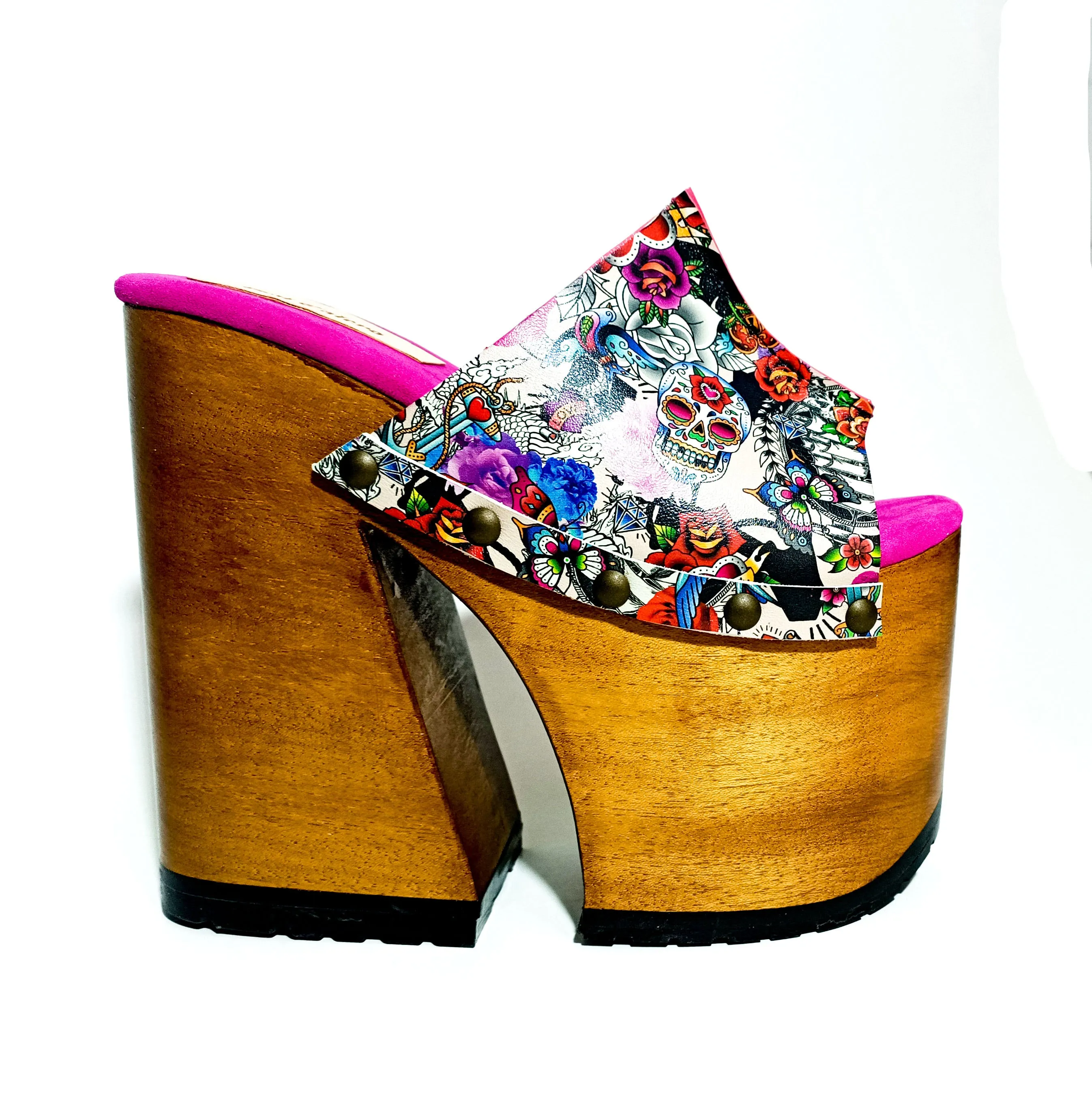 Luxury Tattoo Queen Sandals