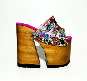 Luxury Tattoo Queen Sandals