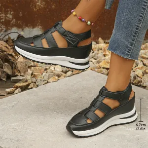 Martina - Orthopaedic sandals with Velcro straps for women