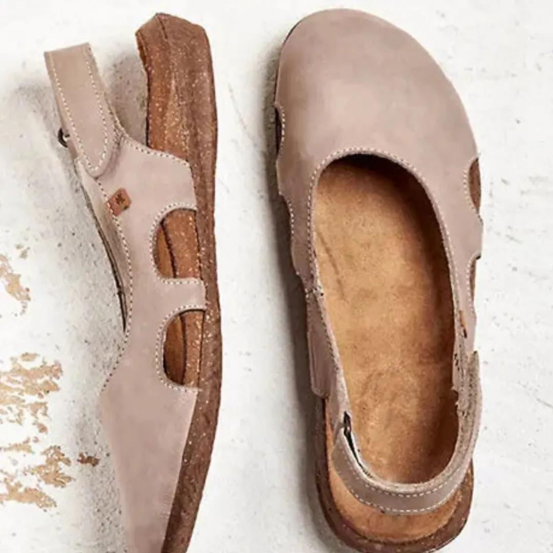 Mason | Women’s Closed Toe Summer Sandals – Lightweight Flat Sandal