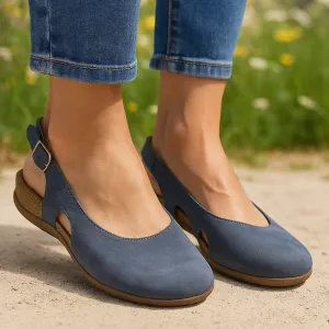 Mason | Women’s Closed Toe Summer Sandals – Lightweight Flat Sandal