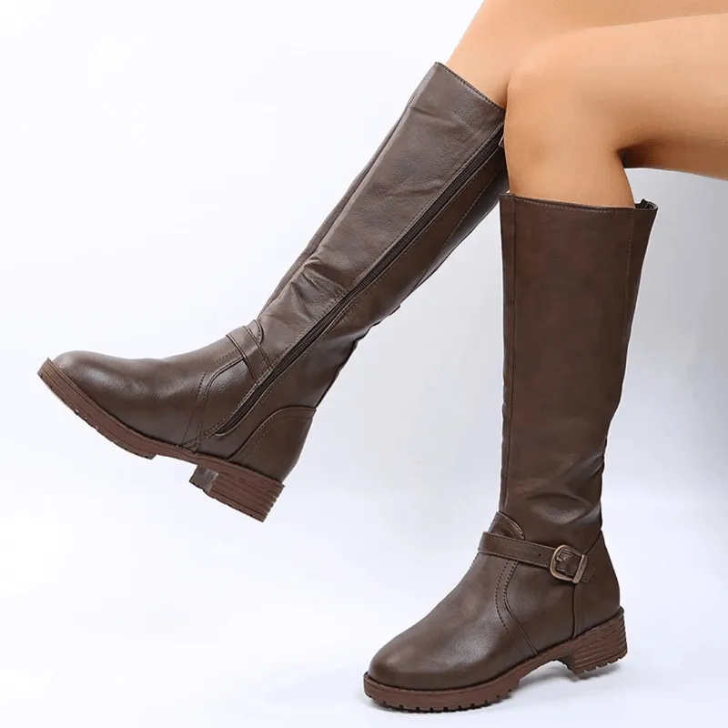 Mason | Women's Knee High Riding Boots - Stylish and Comfortable