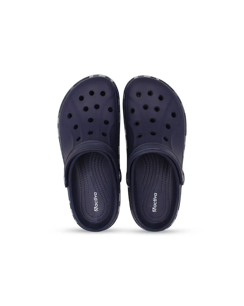 Men's Colorful Side Belt Clogs