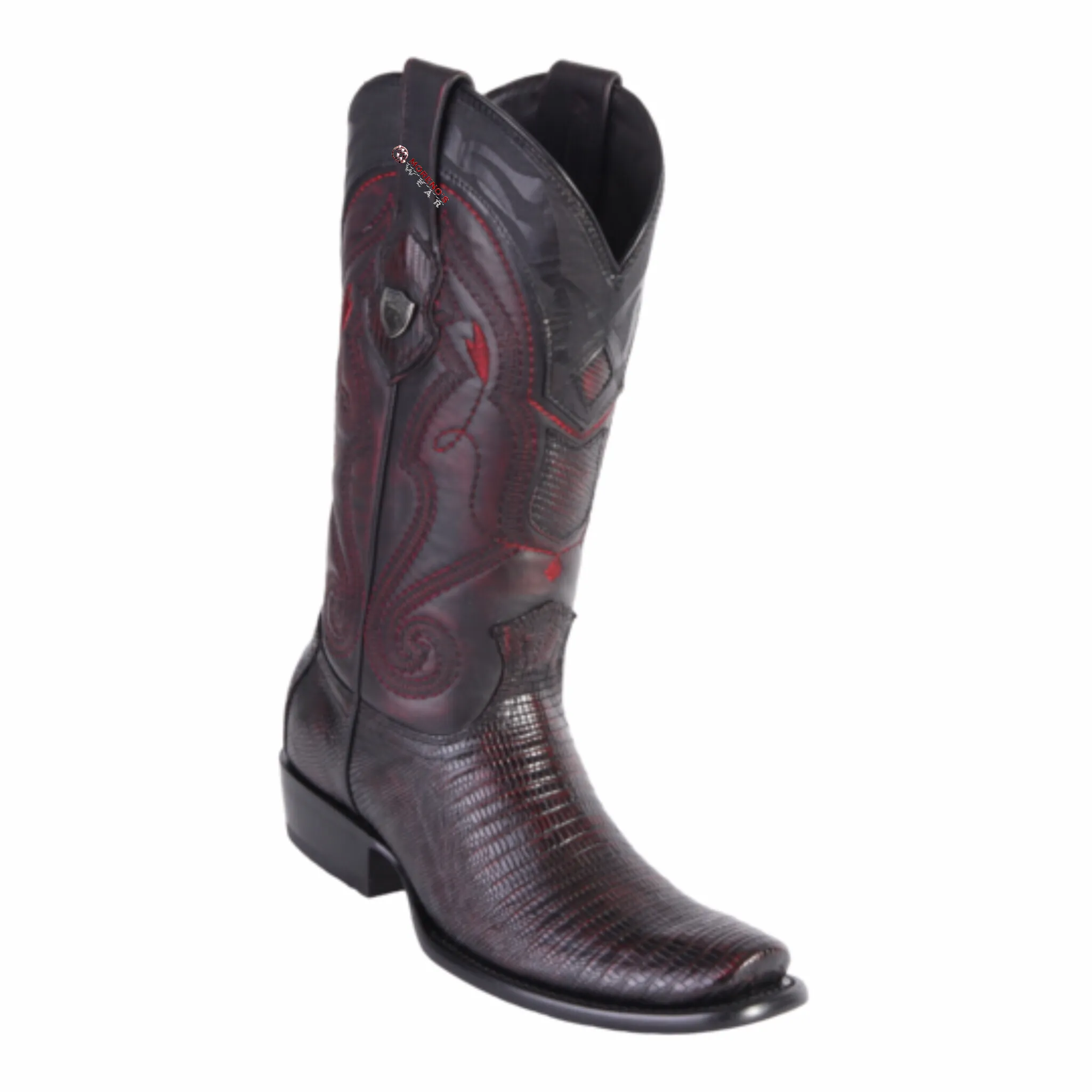 Men's Wild West Teju Lizard Boots Dubai Toe