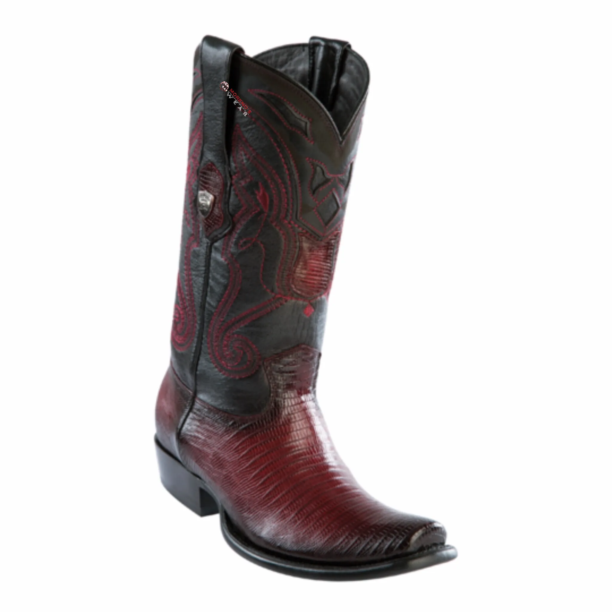 Men's Wild West Teju Lizard Boots Dubai Toe