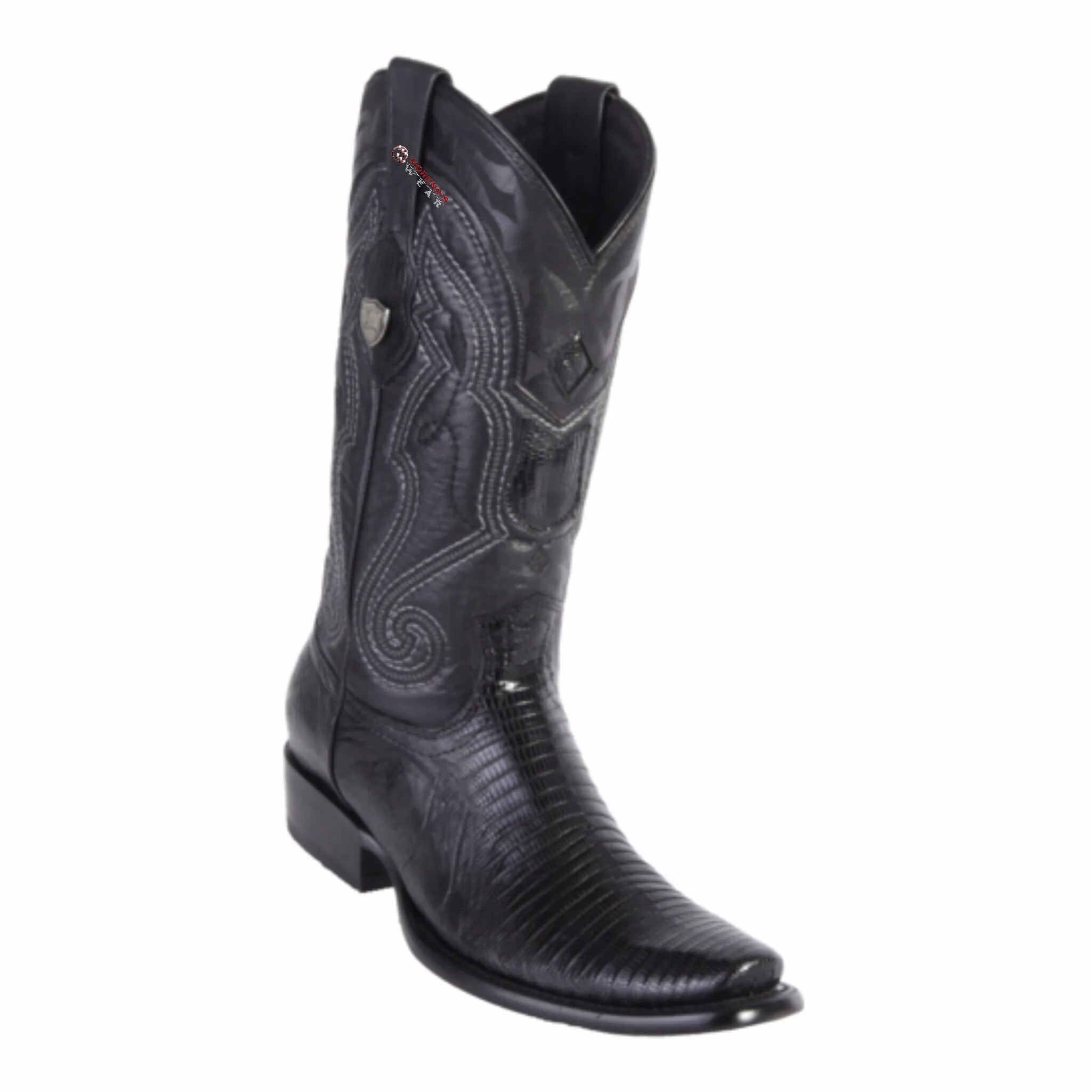 Men's Wild West Teju Lizard Boots Dubai Toe