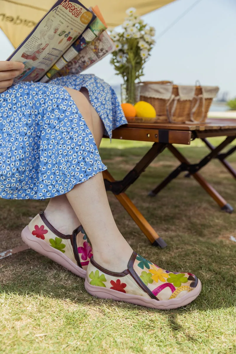 Multi Blossom Leather Loafer