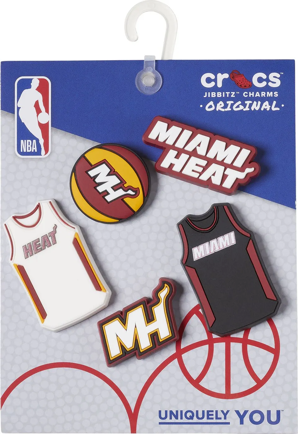 NBA Miami Heat 5 Jibbitz Pack