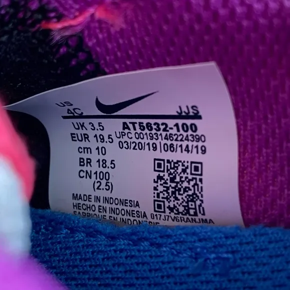 Nike Airmax 200 Toddler Pink/White Sneakers- SZ 4 C