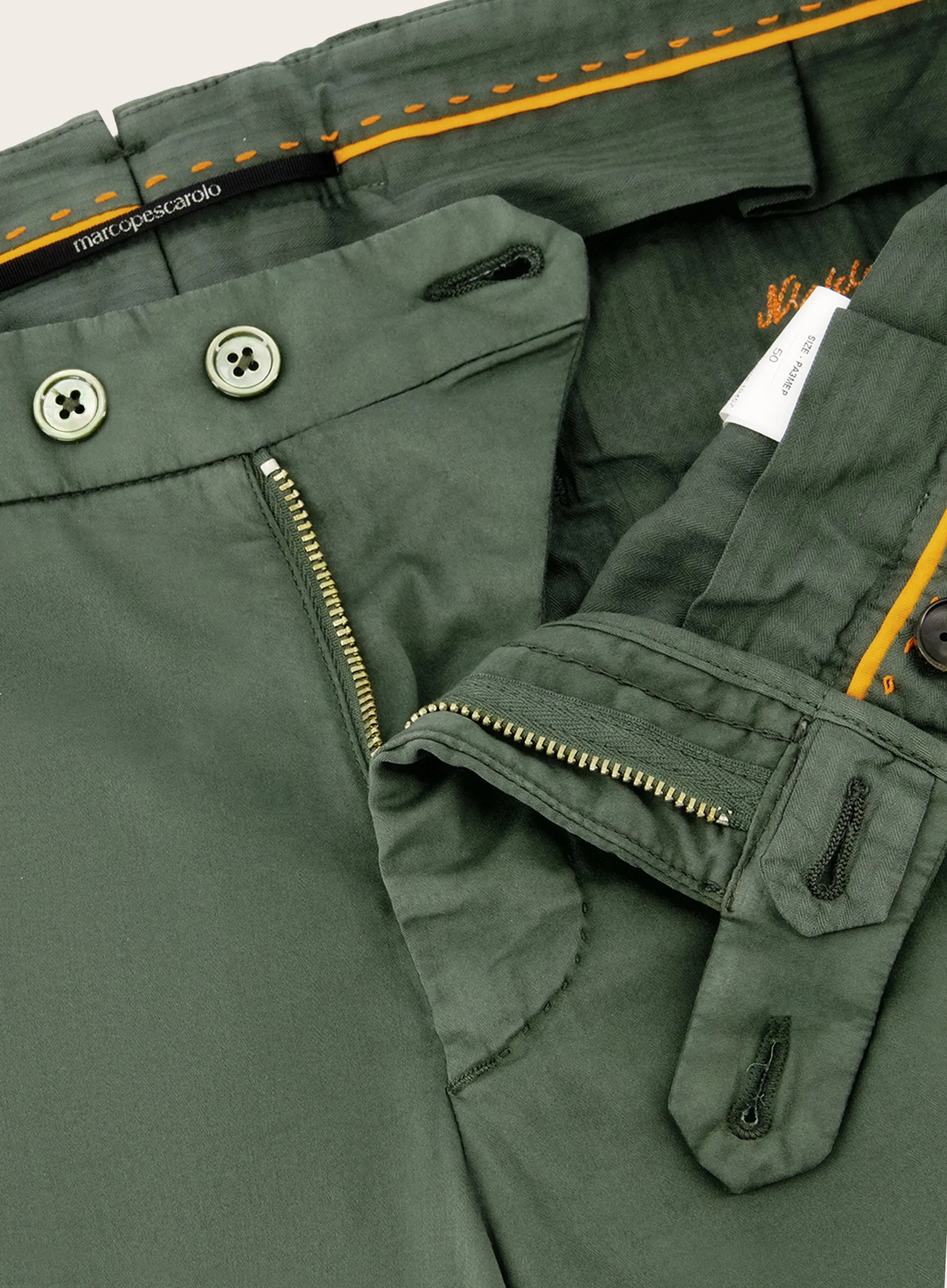 Pantalon van katoen
