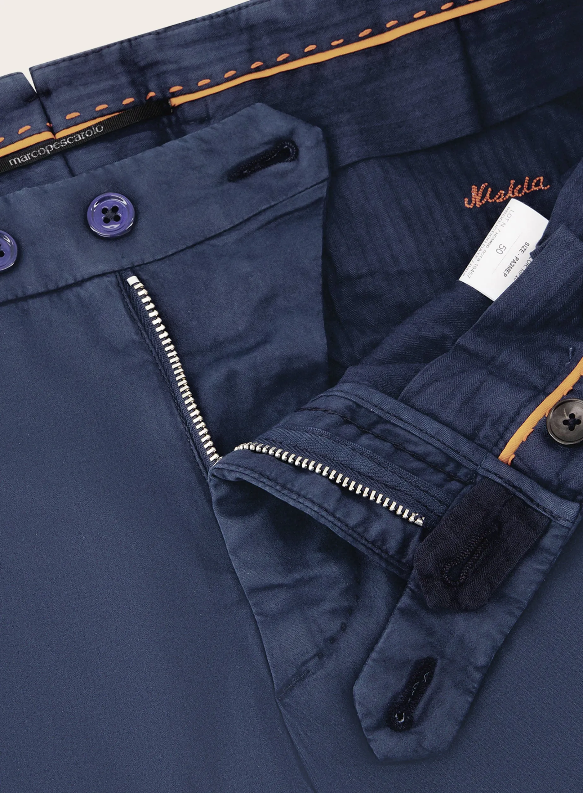 Pantalon van katoen