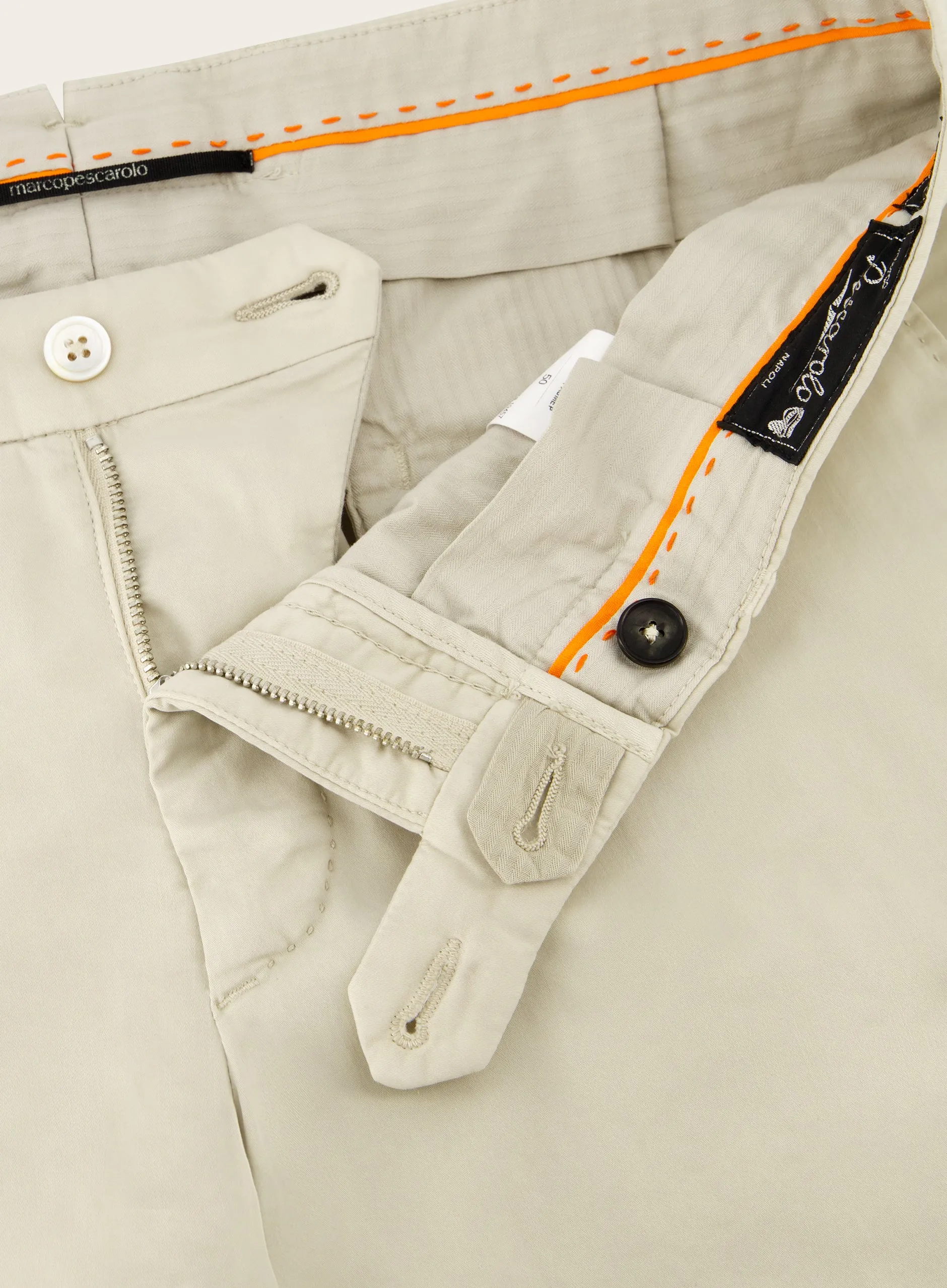 Pantalon van katoen