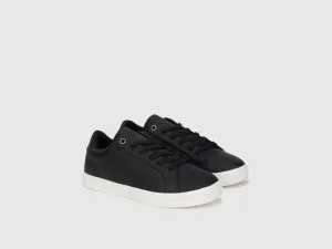 PU Solid Sneakers
