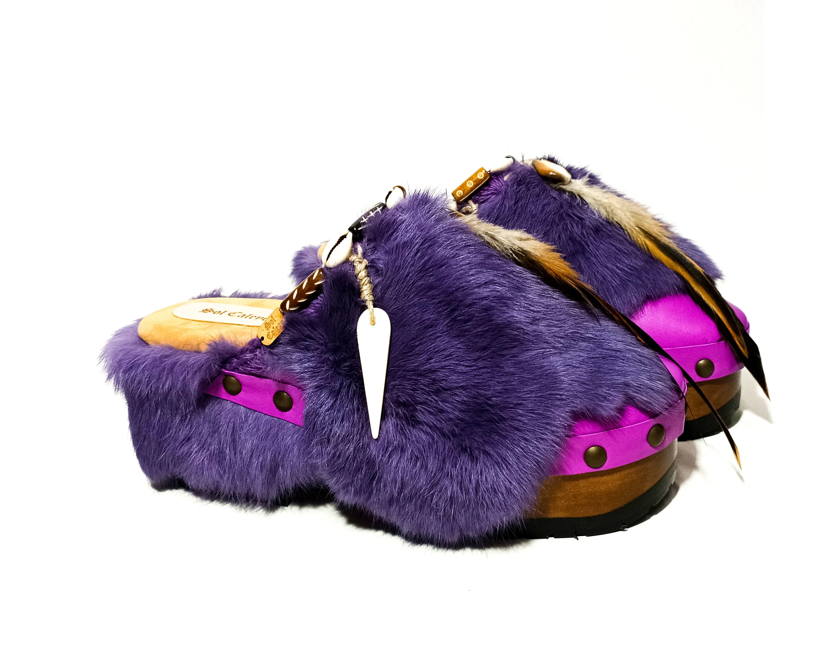 Queen Viking Clogs XS Lilac
