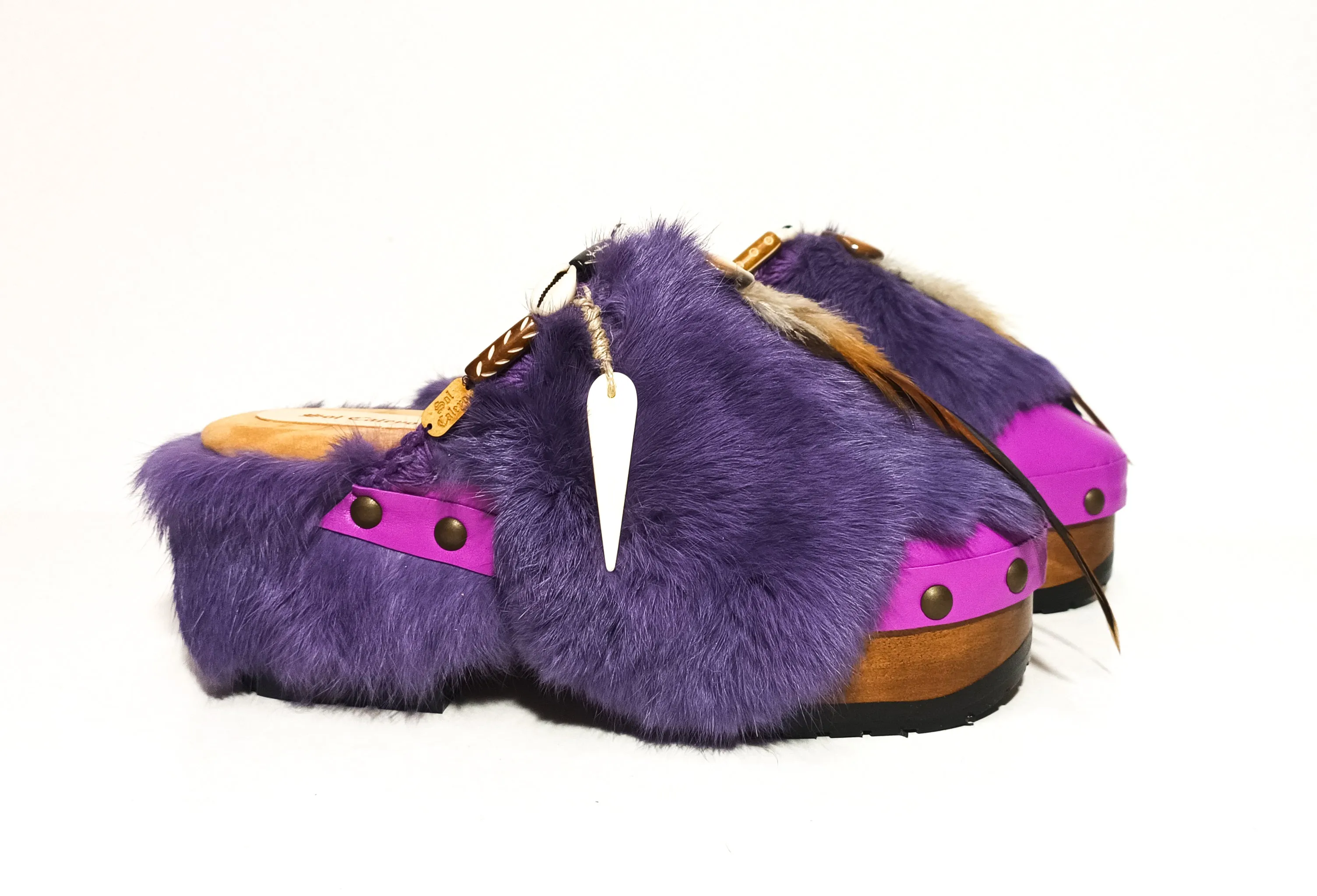 Queen Viking Clogs XS Lilac