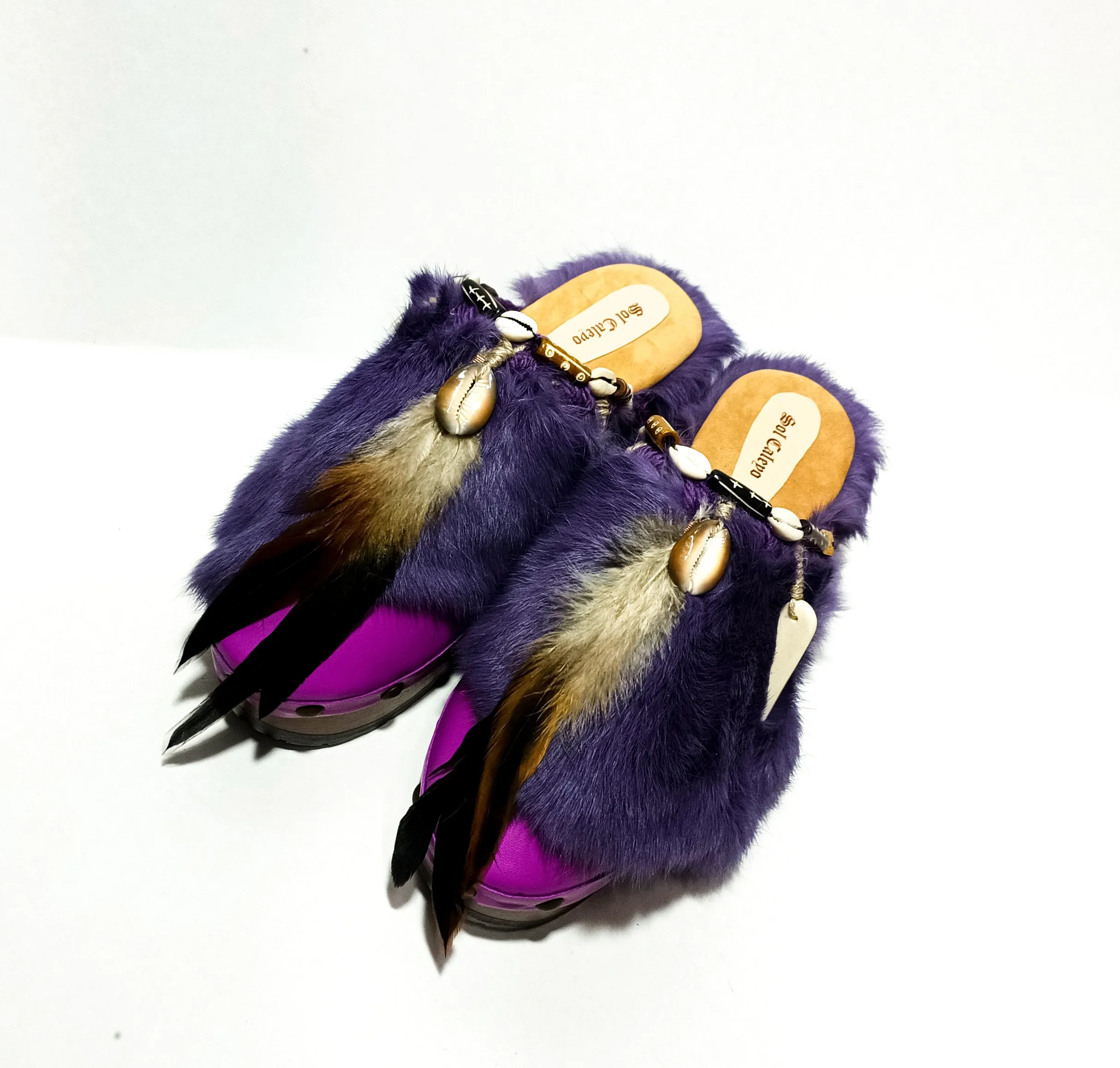 Queen Viking Clogs XS Lilac
