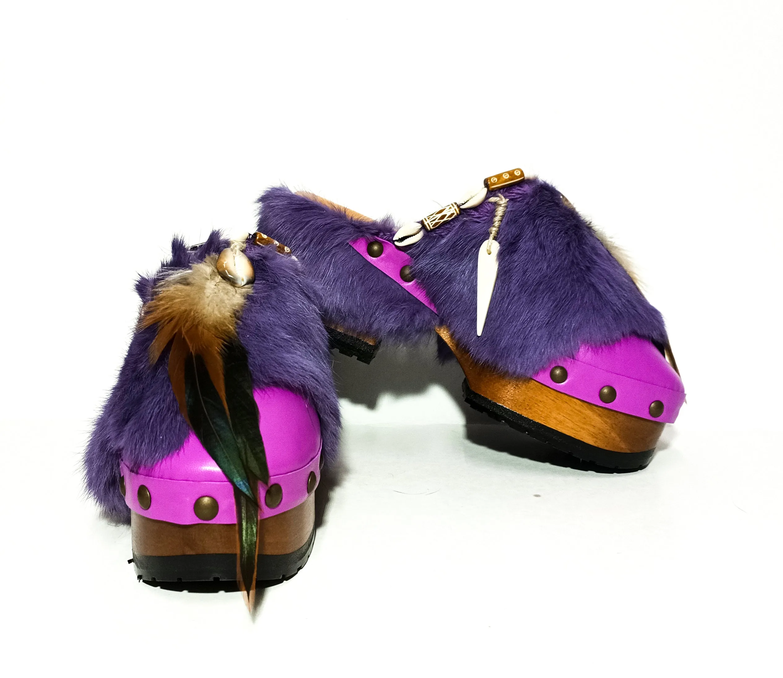 Queen Viking Clogs XS Lilac