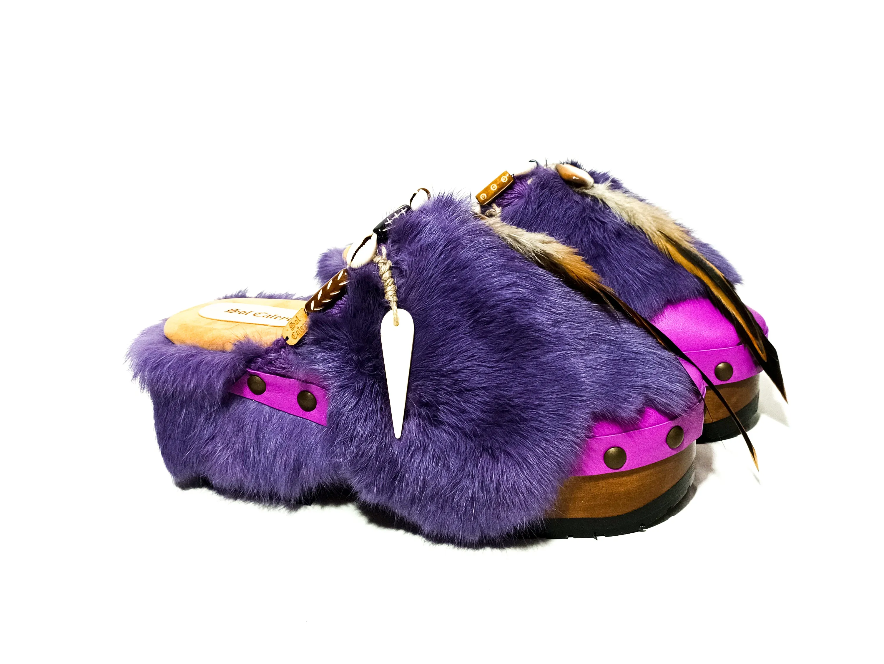Queen Viking Clogs XS Lilac