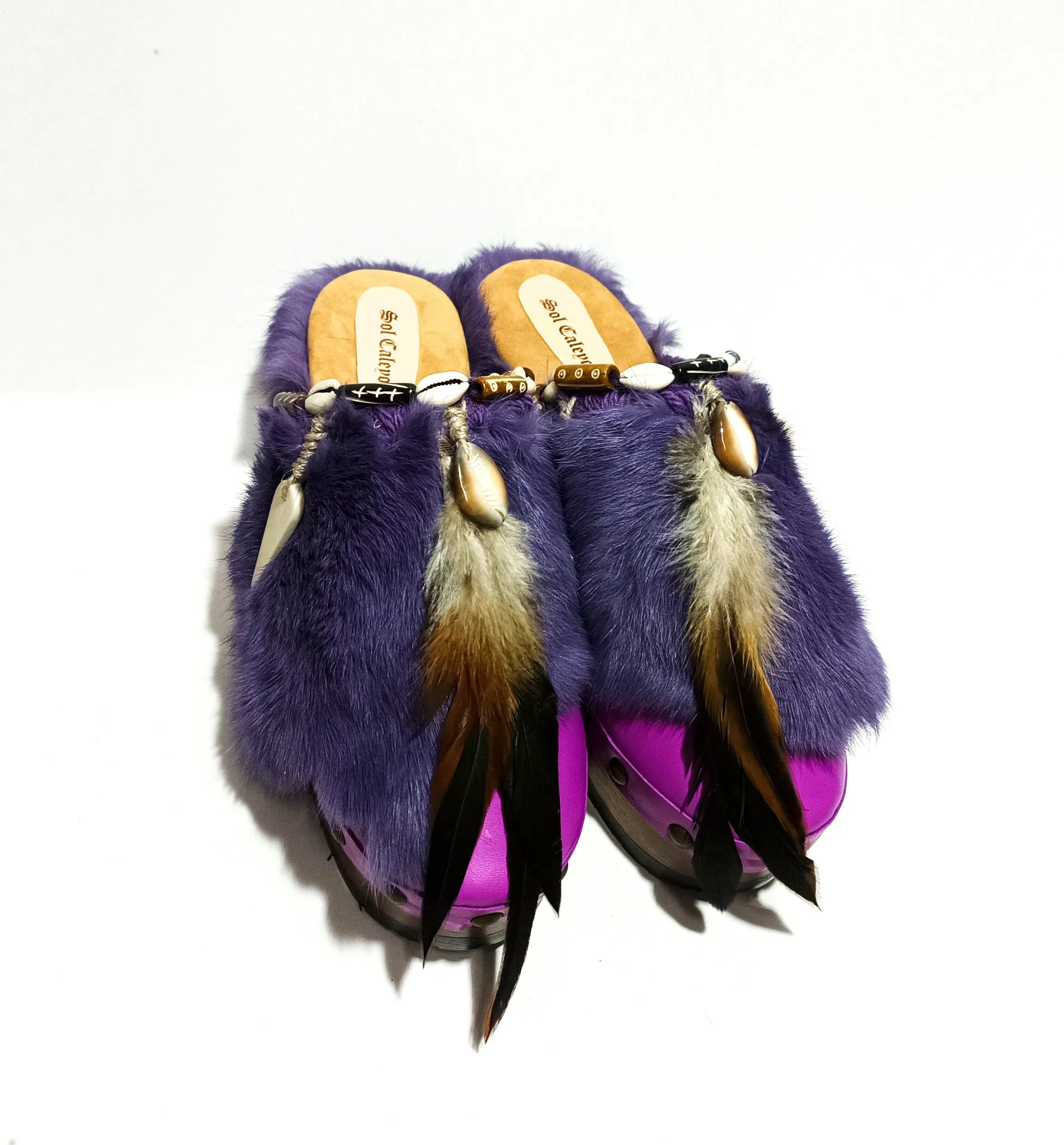 Queen Viking Clogs XS Lilac