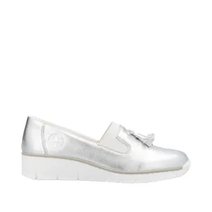 Rieker 53751-90 Silver/Platinum Casual Shoes