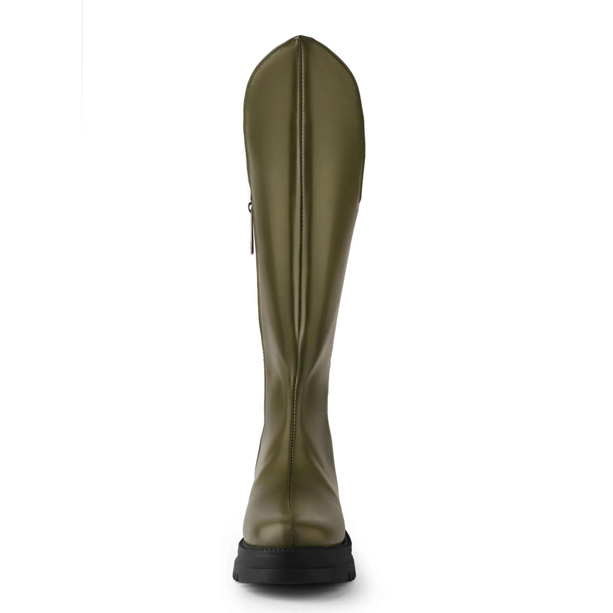 SOLIDA OLIVE BOOTS