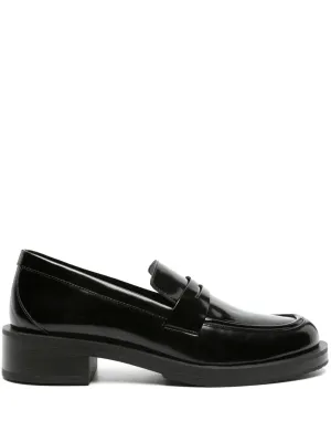 Stuart Weitzman Palmer Bold leather loafers