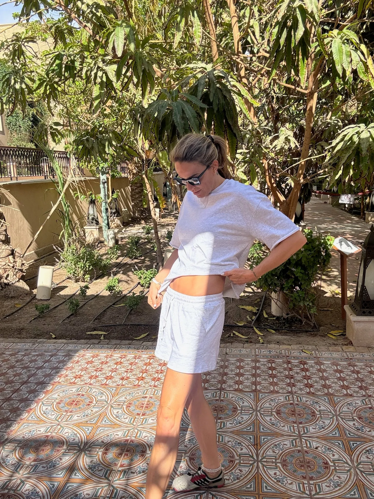 Sweat shorts - Chilli - Gray - Sassy Copenhagen
