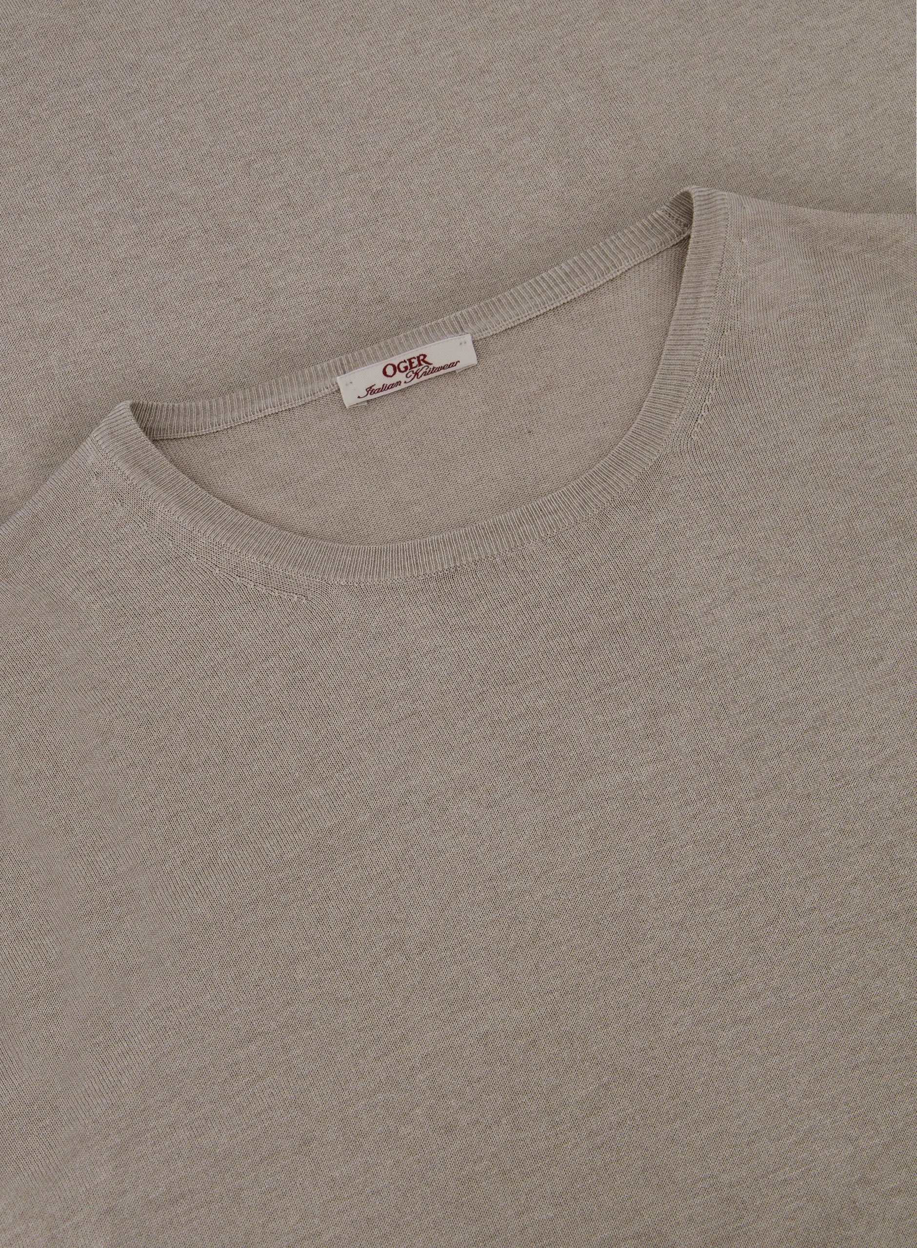 T-shirt van zijde