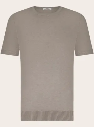 T-shirt van zijde