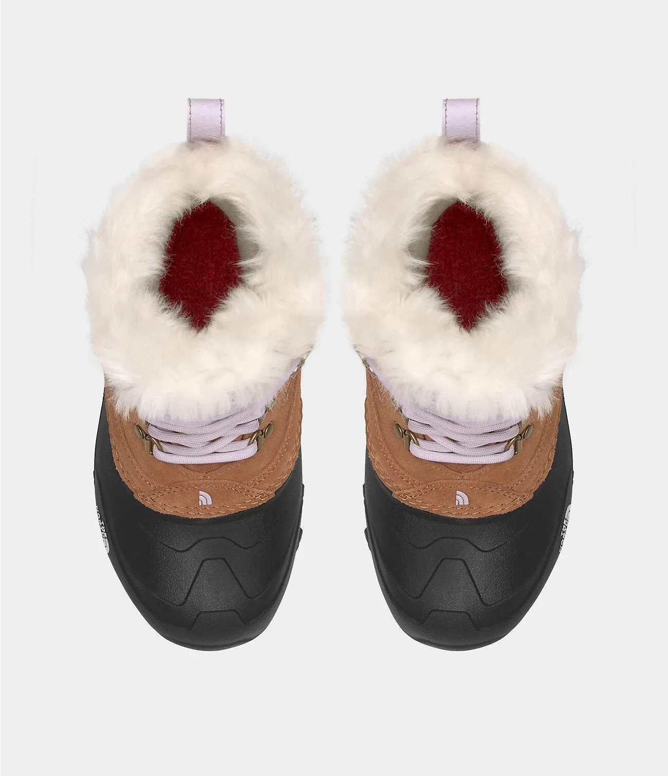 The North Face Youth Shellista Extreme Boots Toasted Brown/Lavender Frog