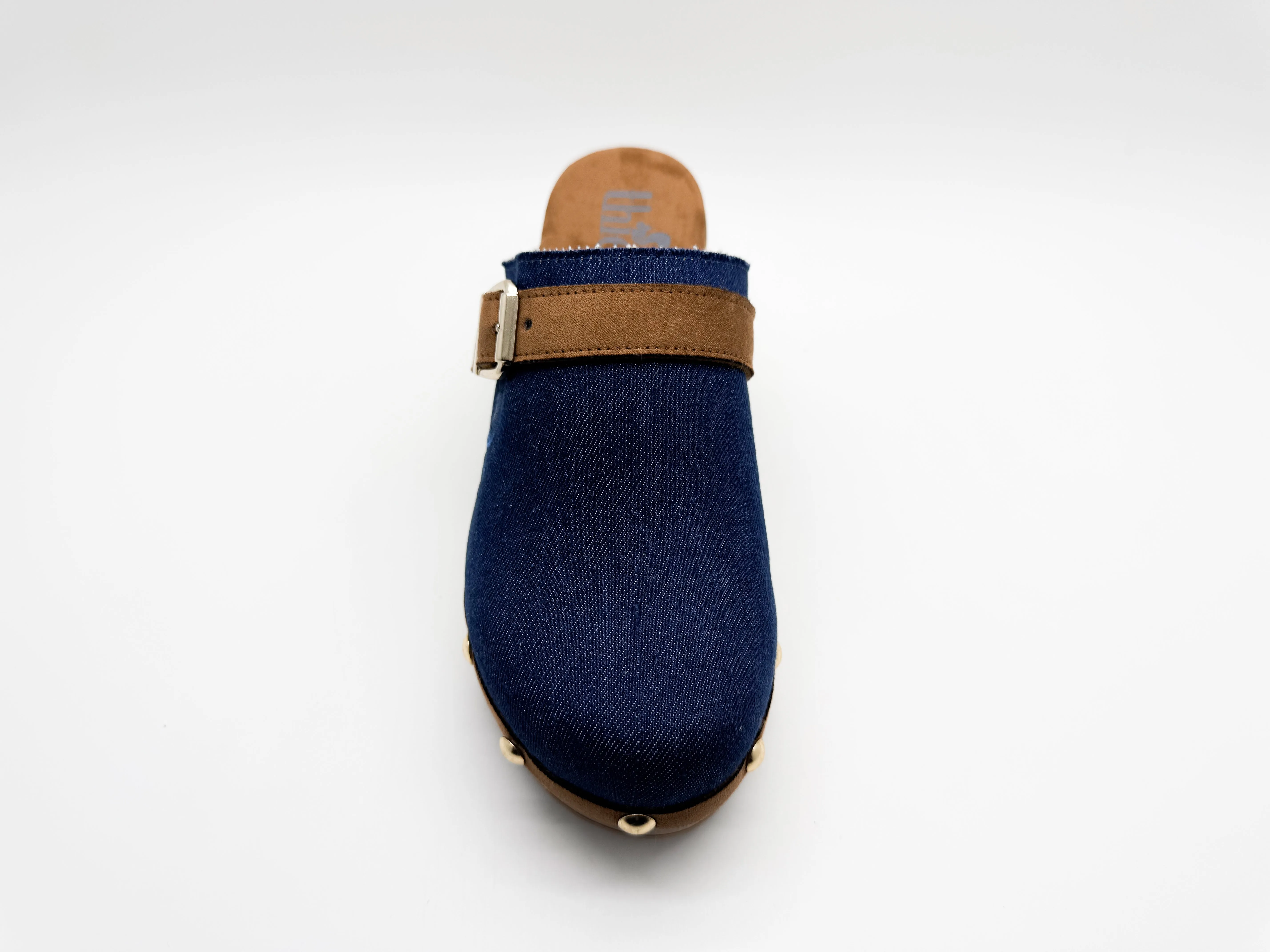 thies 1856 ® Rec Denim Comfy Clog vegan denim blue (W/X)