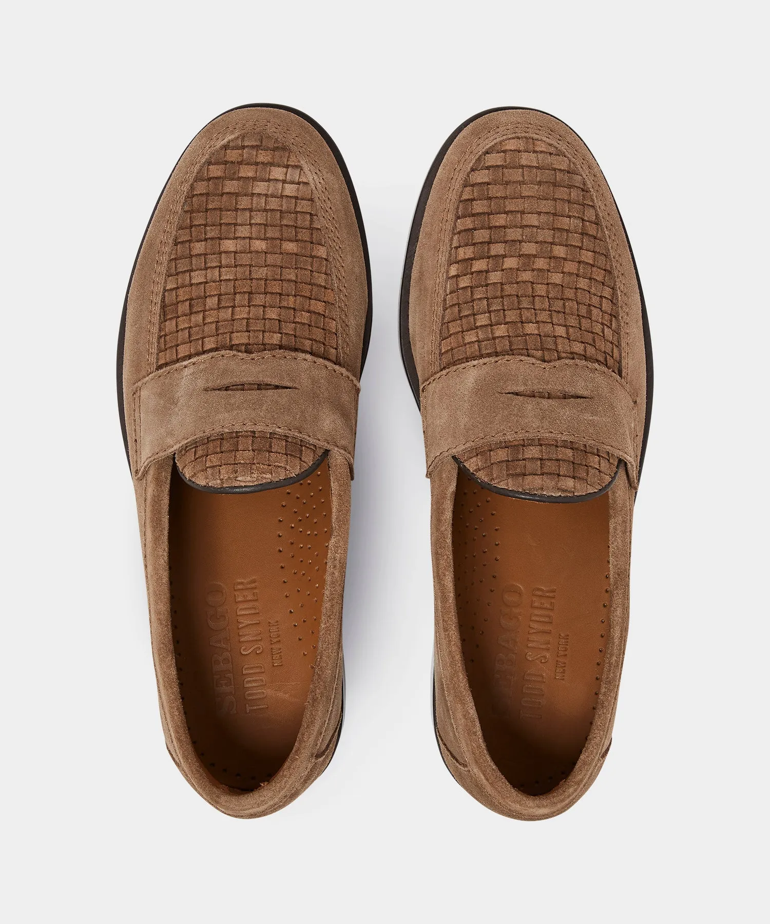 Todd Snyder x Sebago Woven Ryan Loafer