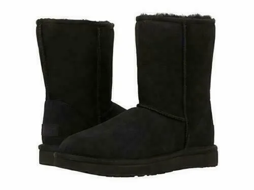 UGG Australia Classic Short II Suede Sheepskin Boots