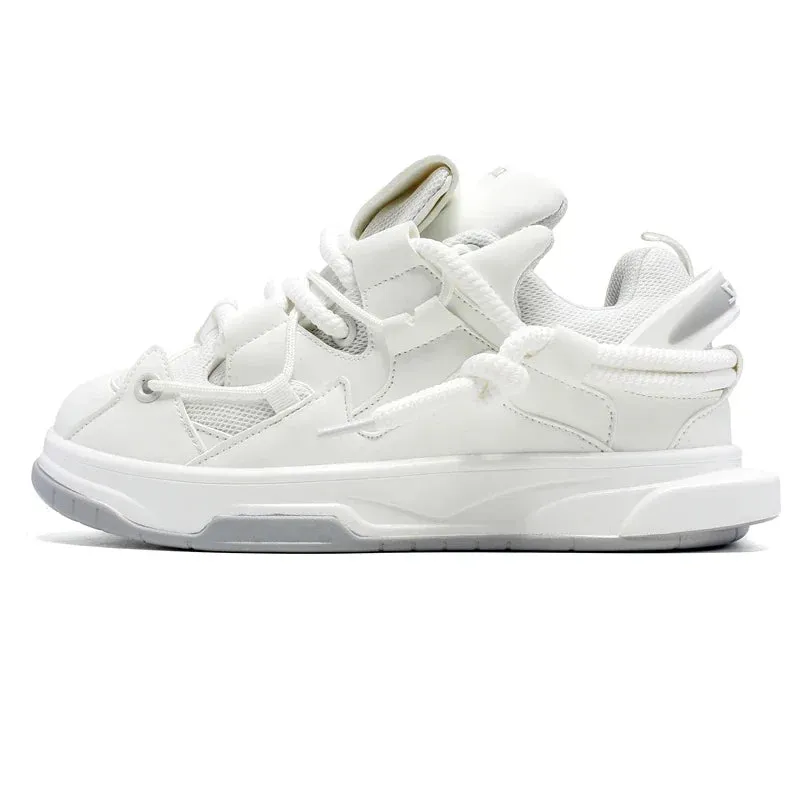 VougeVamp Women's Luxury Chunky Sneakers – Breathable Mesh Sports & Running Shoes