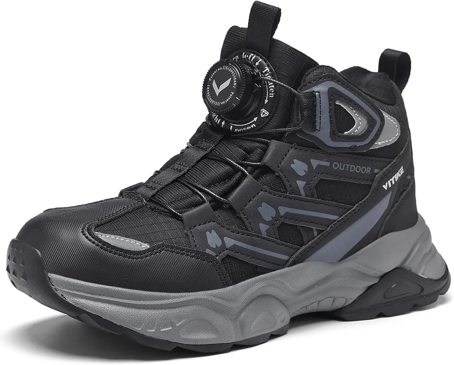 Warm Waterproof Kids Snow Boots by JMFCHI SPORTS