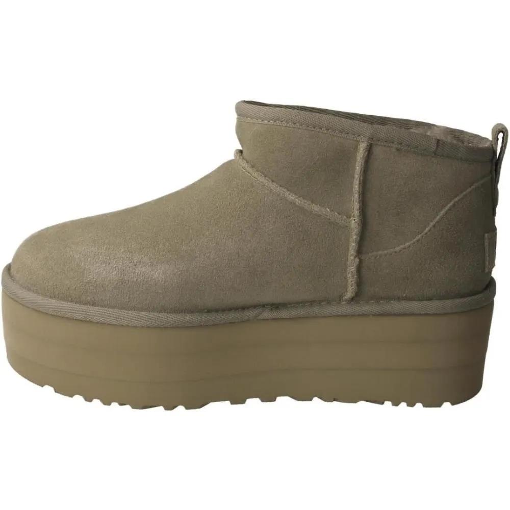 Water Resistant Mini Platform Boots