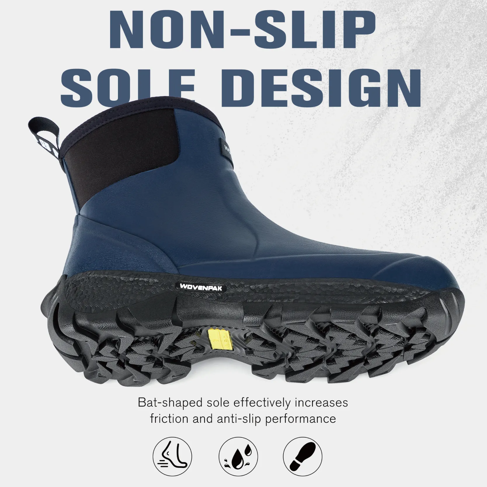 Waterproof Rubber Boots for Men