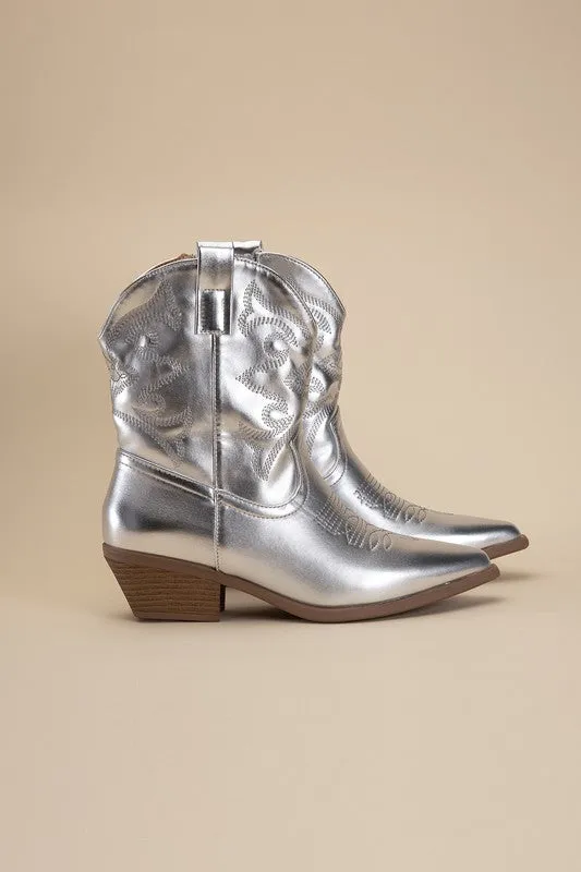 Western Tapered Booties