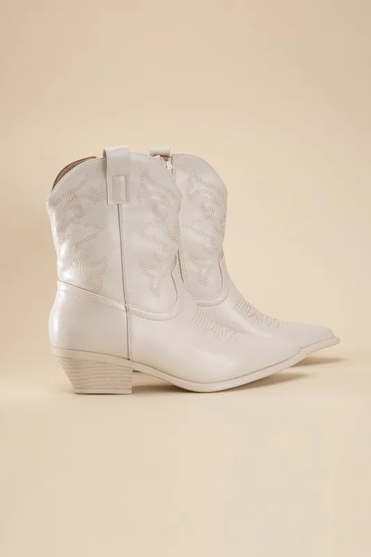 Western Tapered Booties