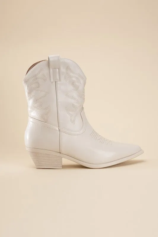 Western Tapered Booties