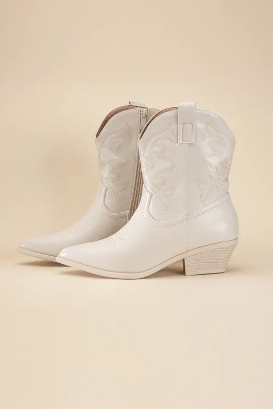 Western Tapered Booties