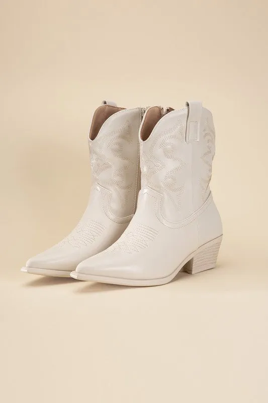 Western Tapered Booties