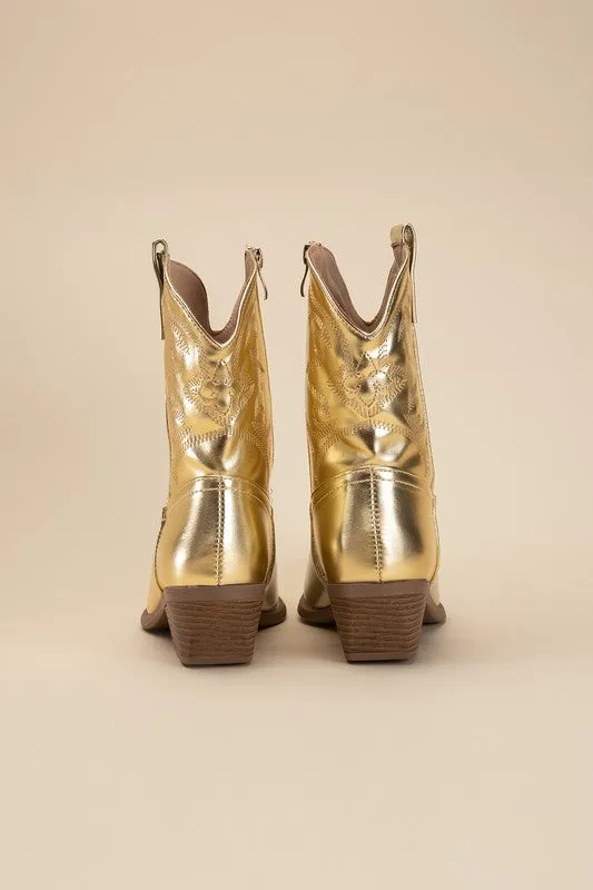 Western Tapered Booties