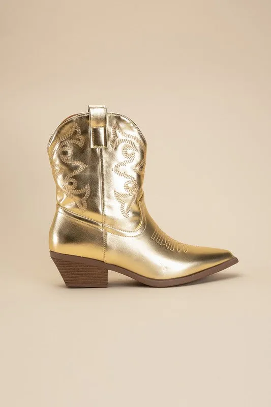 Western Tapered Booties