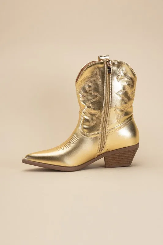 Western Tapered Booties