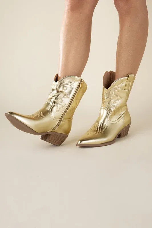 Western Tapered Booties