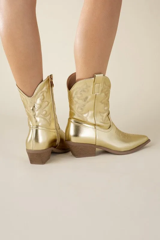 Western Tapered Booties