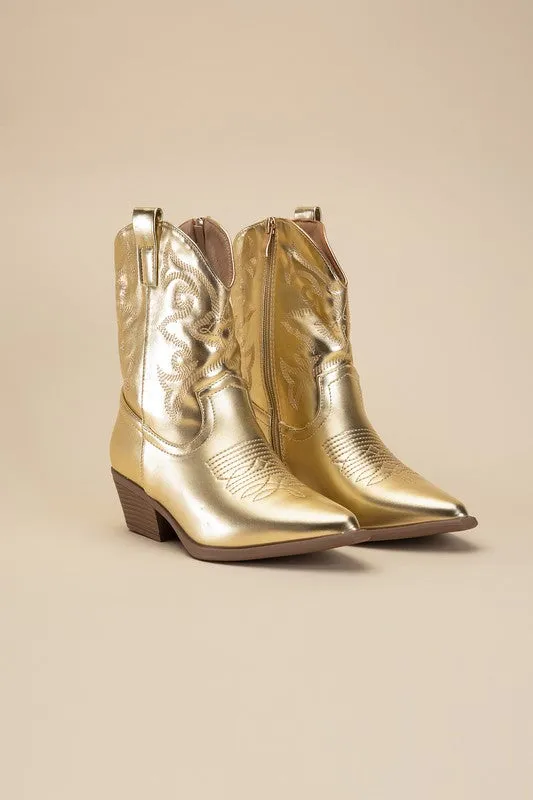 Western Tapered Booties