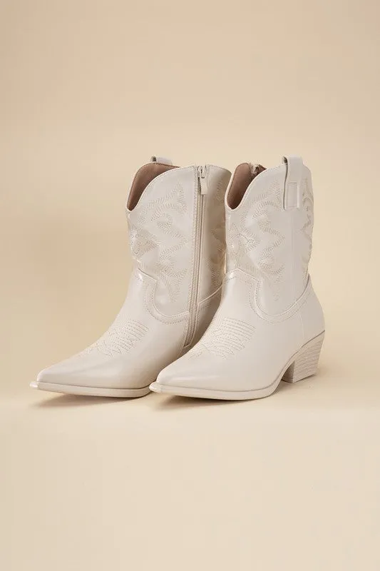 Western Tapered Booties